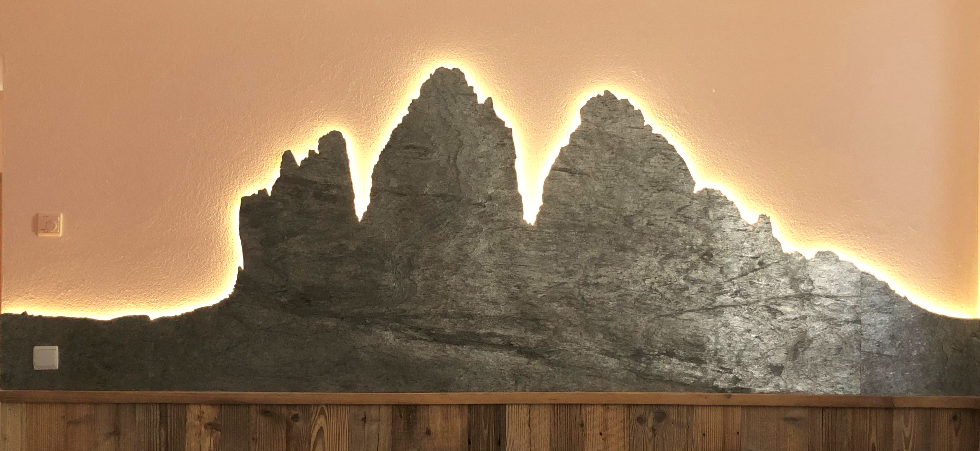 Drei Zinnen Schmal Farbe